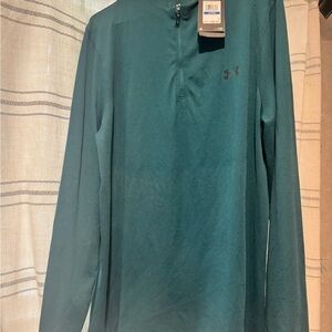 Under Armour Men's Dark Teal Long Sleeve Shirt
